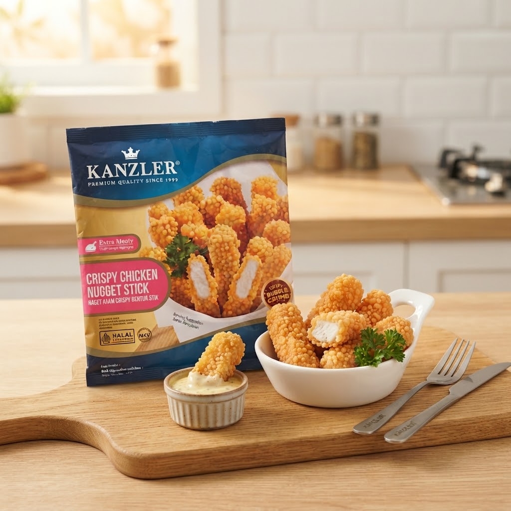Kanzler Chicken Nugget - Stick 250gr