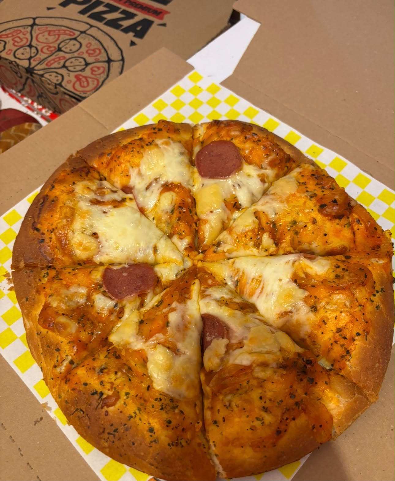 Pizza Pepperoni Chessee Ukuran 15CM