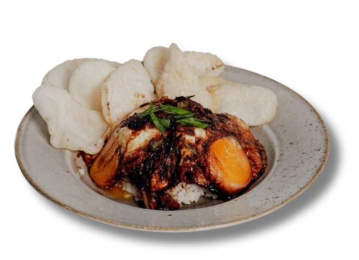Nasi Telor Pontianak