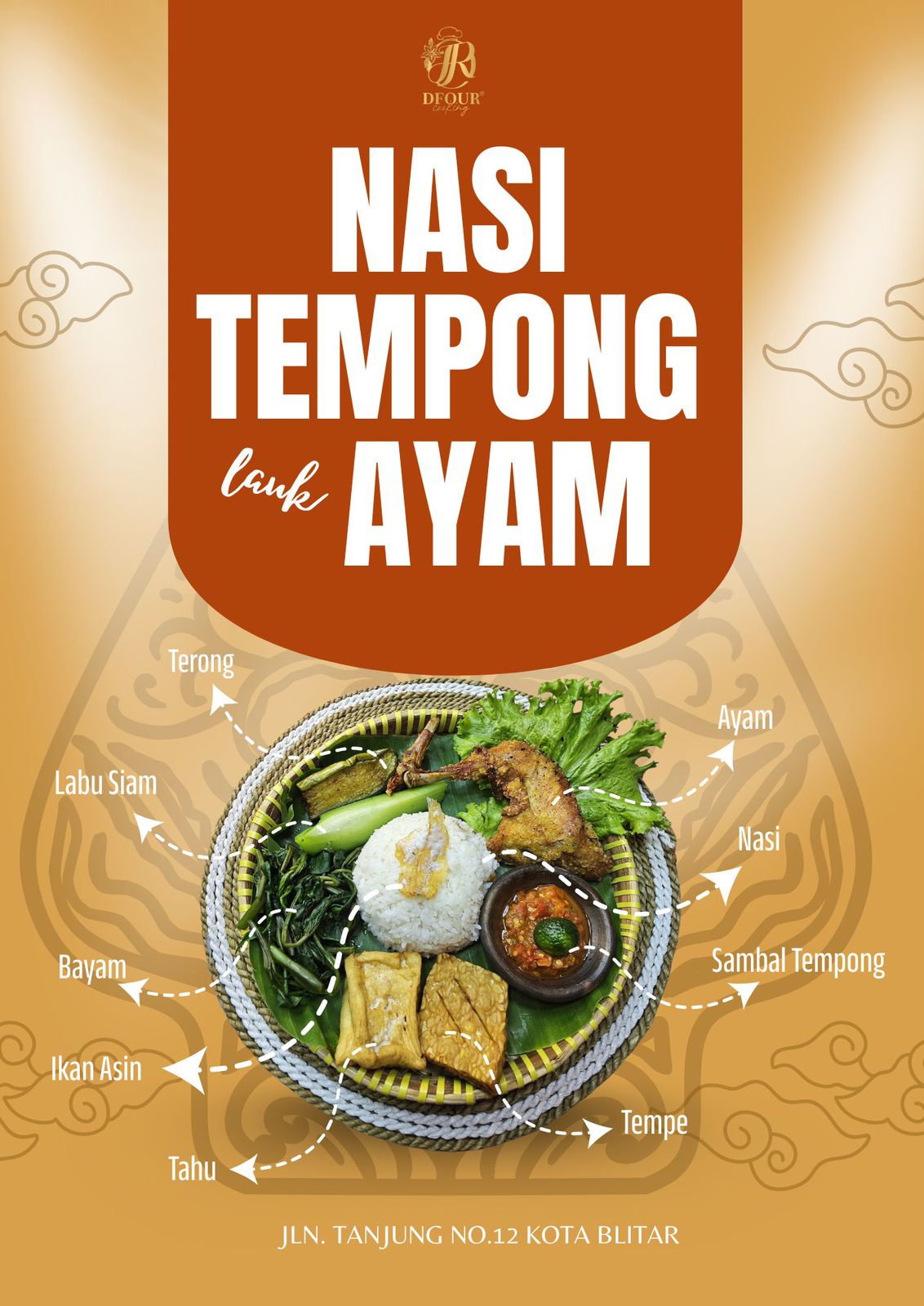 Nasi Tempong Ayam