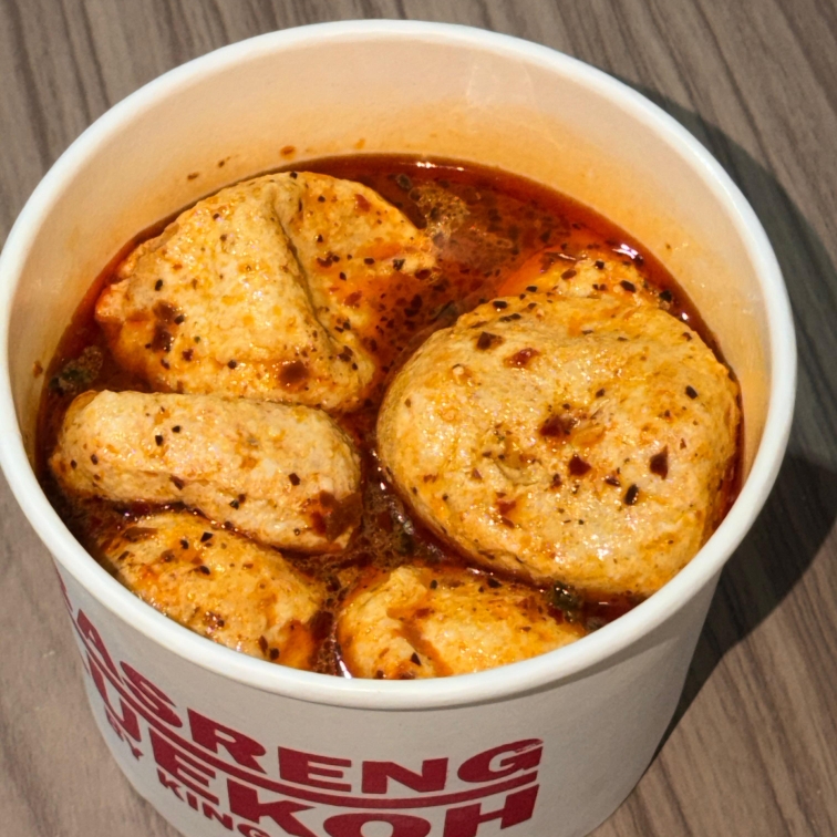 Basreng Kuah Varian Creamy Chili Oil