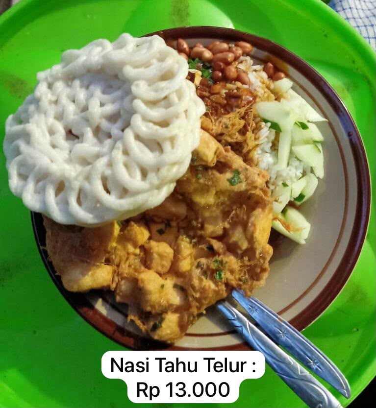 Nasi Tahu Telur