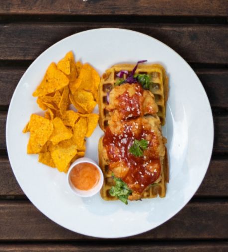 Spicy Chicken Waffle