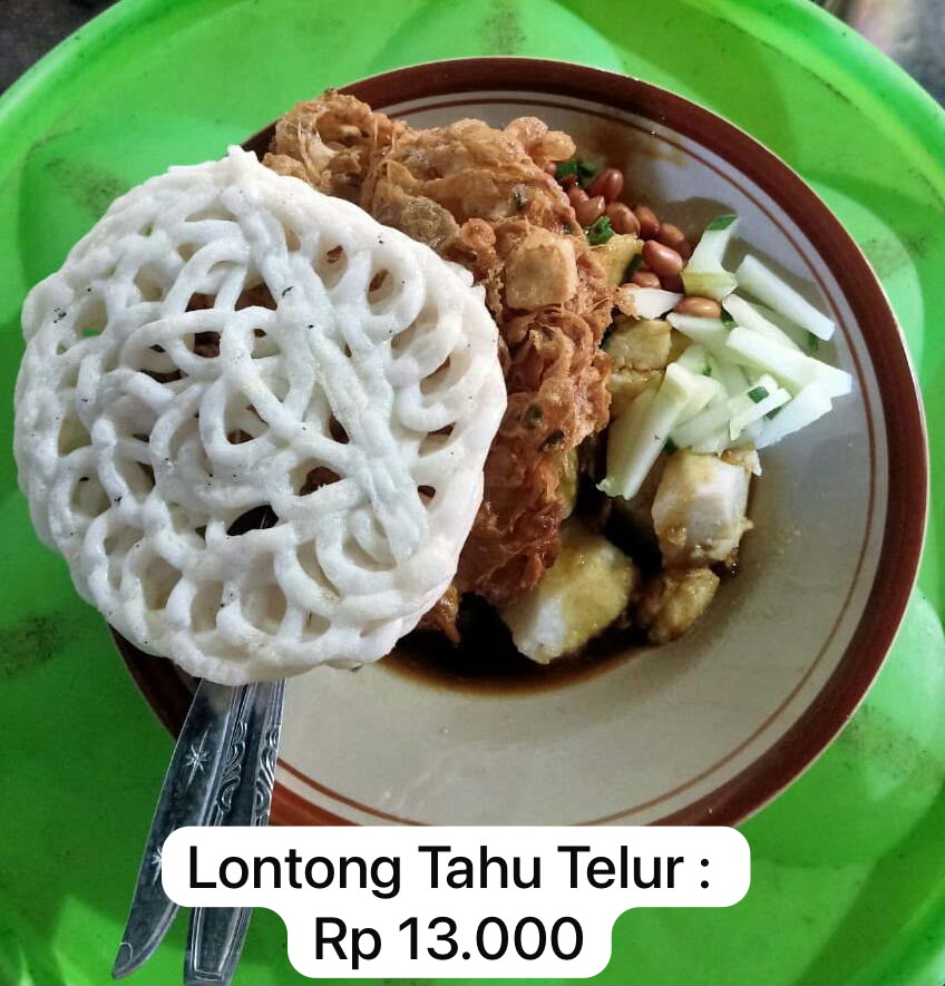 Lontong Tahu Telur